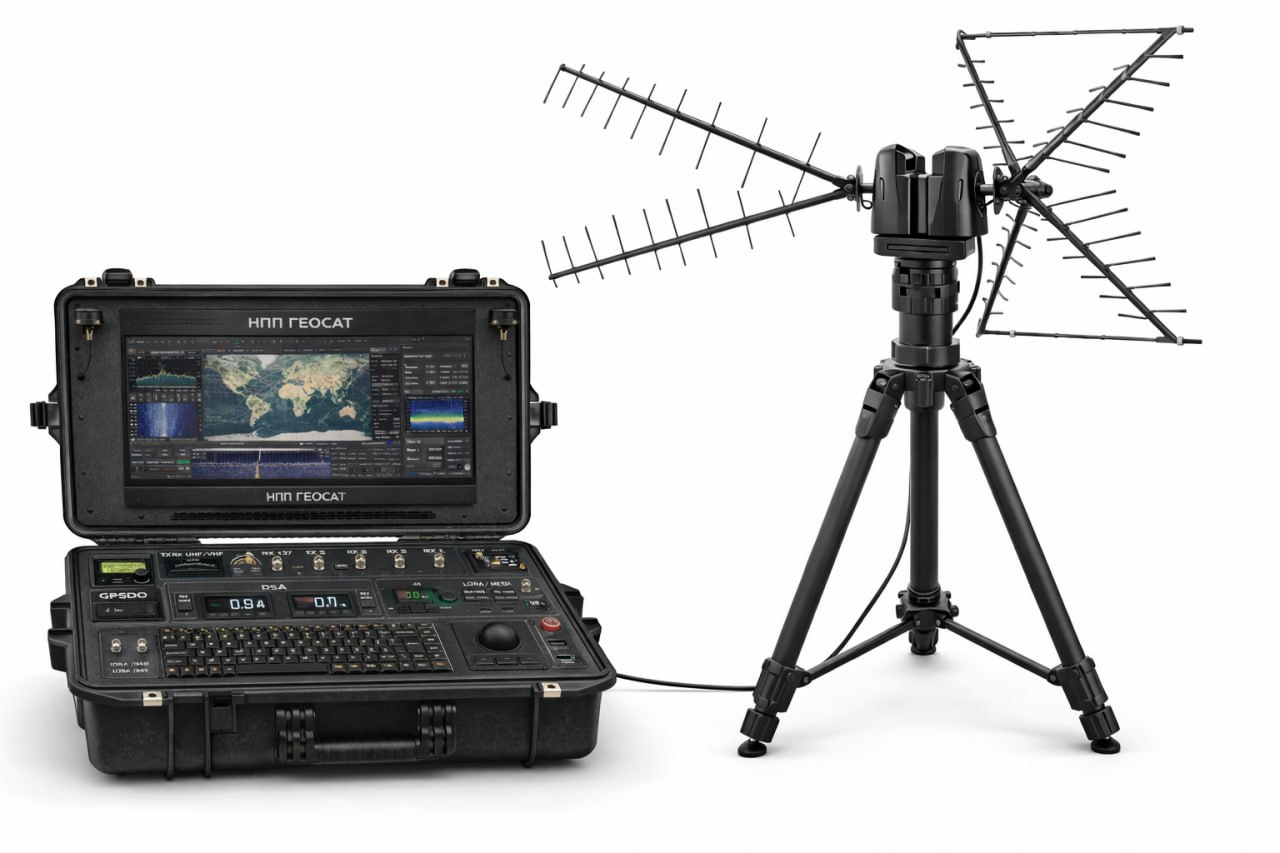 Концепт арт: Центр спутниковой связи Орбита-М комплекс v1